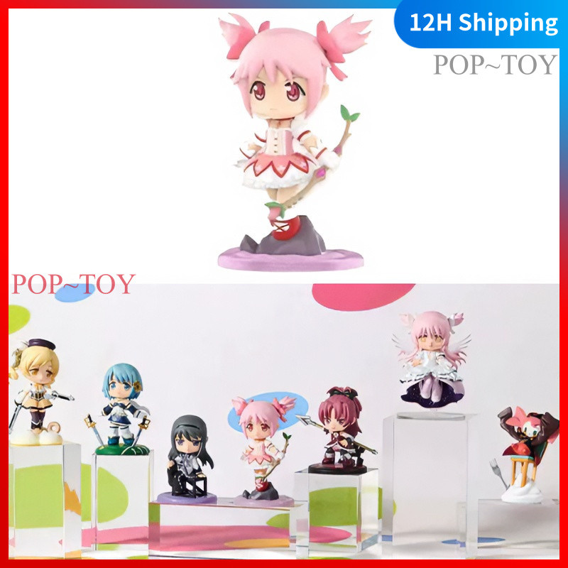 POPMART Puella Magi Madoka Magica Lconic Secnes Series Figures pop mart blind box action figure deco