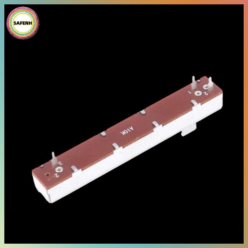 SAFENH 88mm Máy đo điện áp đơn 3 chân A10K B10K Máy đo điện áp trượt thẳng Máy trộn kênh đơn Fader S