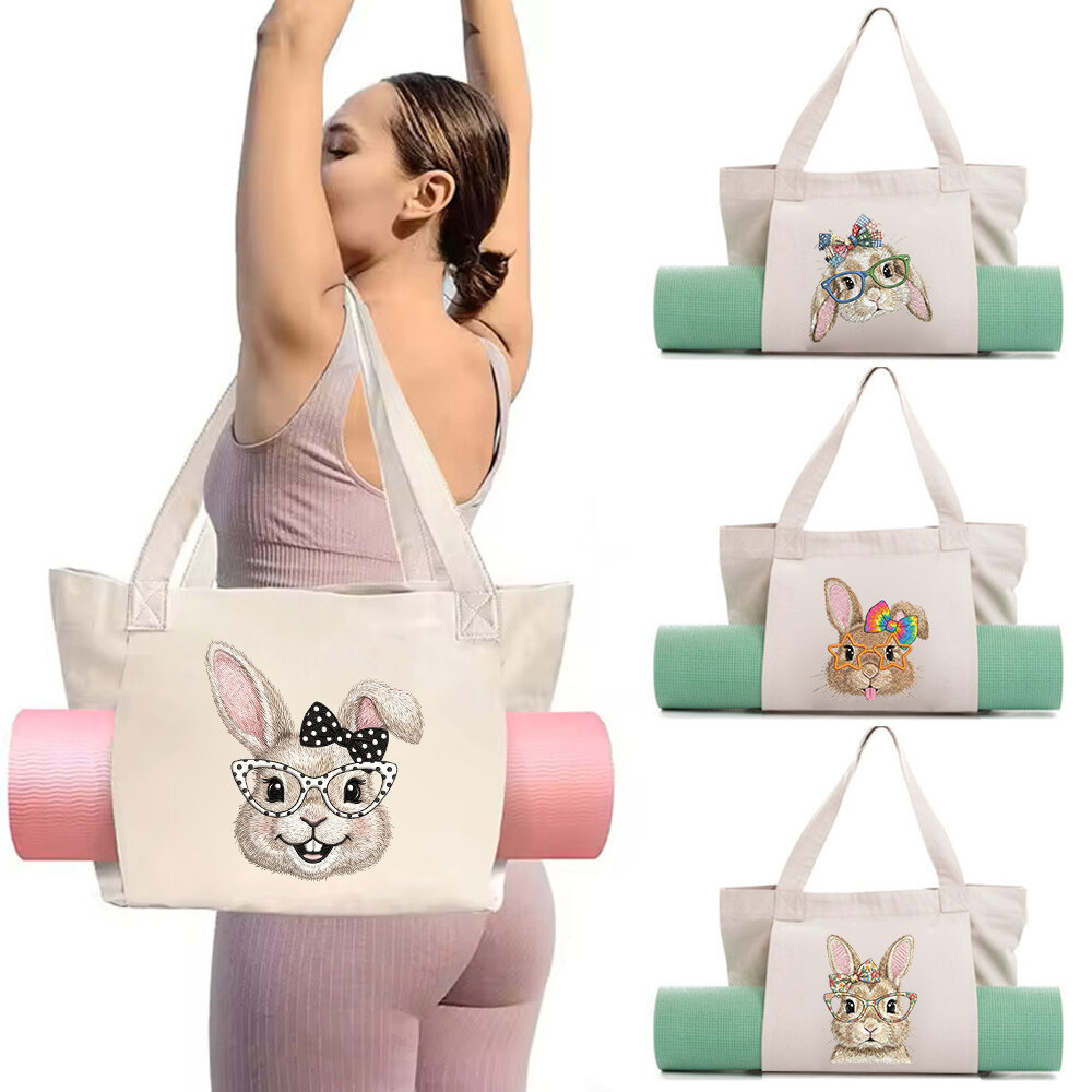Túi vải bố tập yoga Canvas Yoga Bag Carry Yoga Mat & Accessories Gym Workout Bag Yoga mat storage  G