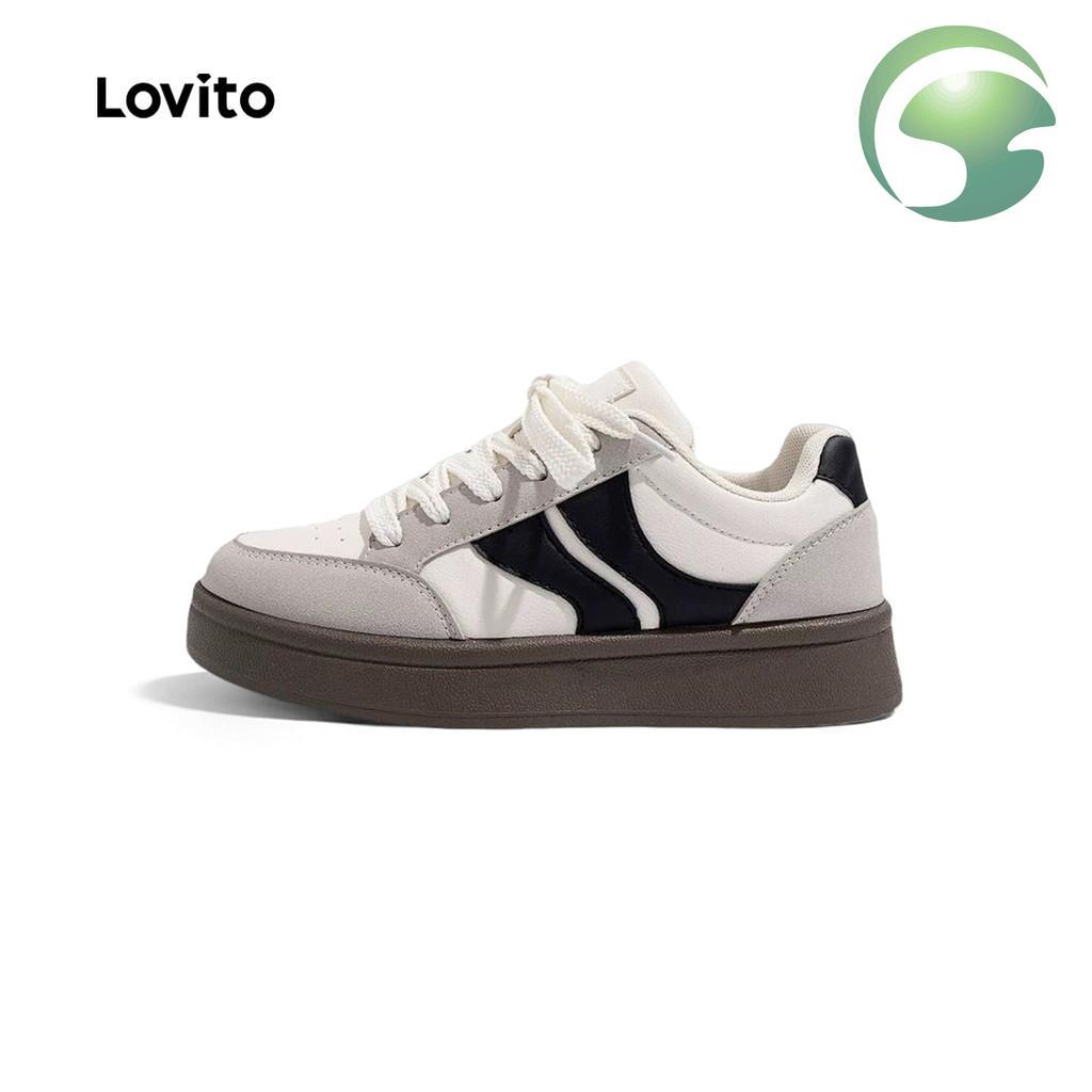 Giày thể thao thông thường AFL Lovito dành cho nữ LFA103078 Lovito Kasut Sukan Platform Kasual untuk