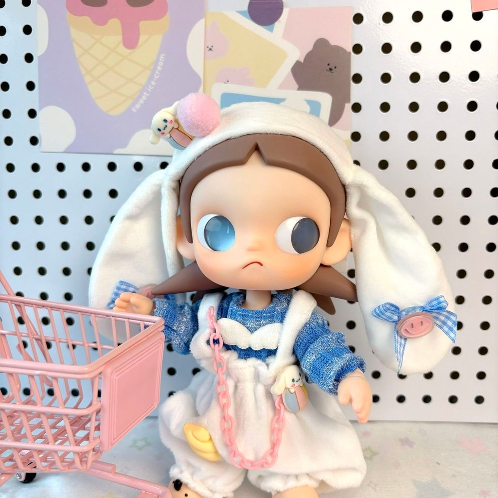 ((Chỉ quần áo trẻ em) Zsiga Cool Gazi Sister 1 / 8 Joint Doll Six Points Can Wear Big-Eared Dog Yugu