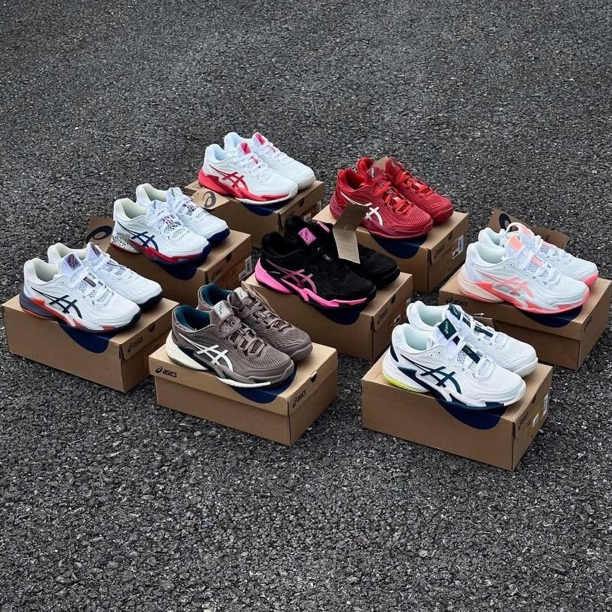Giày Sneaker Tennis Pickleball Asics Court FF3 Novak Full Màu Full Box