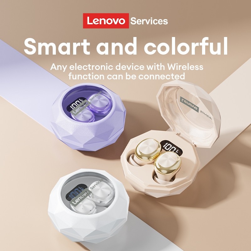 Tai nghe Bluetooth Lenovo LE206 HIFI Âm thanh nổi Khử tiếng ồn Cảm ứng thông minh chống nước | BigBuy360 - bigbuy360.vn
