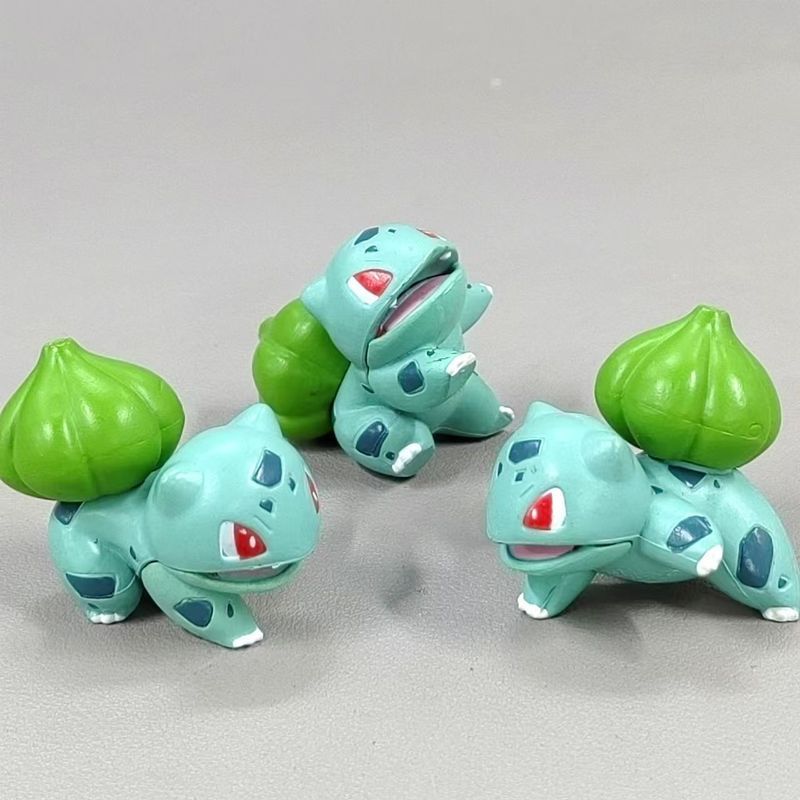 Số lượng lớn Pokémon Pokémon Pikachu Pokemon Hình Ếch Mô Hình Trang Trí Hạt Giống