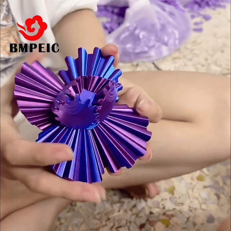 BMPEIC 3D In Gear Ball Spin Ball Hoặc Cube Fidget Toy, Gear Ball Fidget Toy, Gear Toy để thư giãn că
