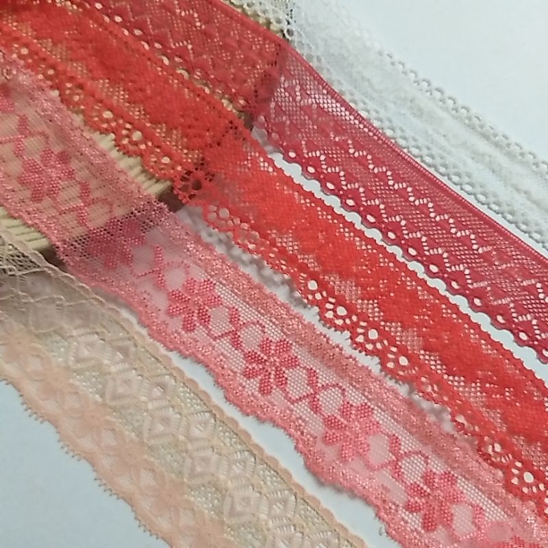Ren thun trang trí,size 2.5cm đến 5cm (dây 5 mét )
