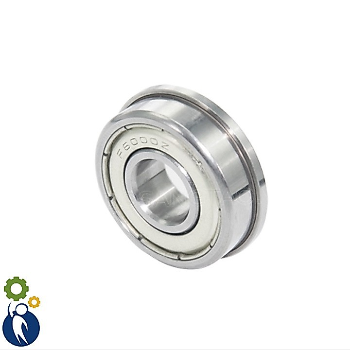 Vòng Bi Mặt Bích Trục 12mm 12x28x8mm F6001ZZ