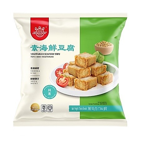 [SAMY FOOD] Đậu Hủ Hải Sản Chay EverBest Malaysia 500g