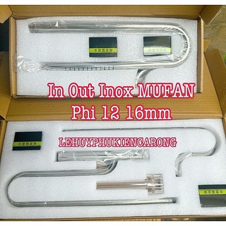 Lọc Váng In Out Inox Mufan Fi12 F16 – Phụ Kiện Cao Cấp Cho Bể Thủy Sinh