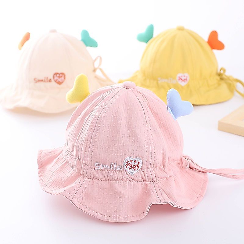 Mũ Cho Bé 2-10 Tuổi Mũ Trái Tim MV06 del