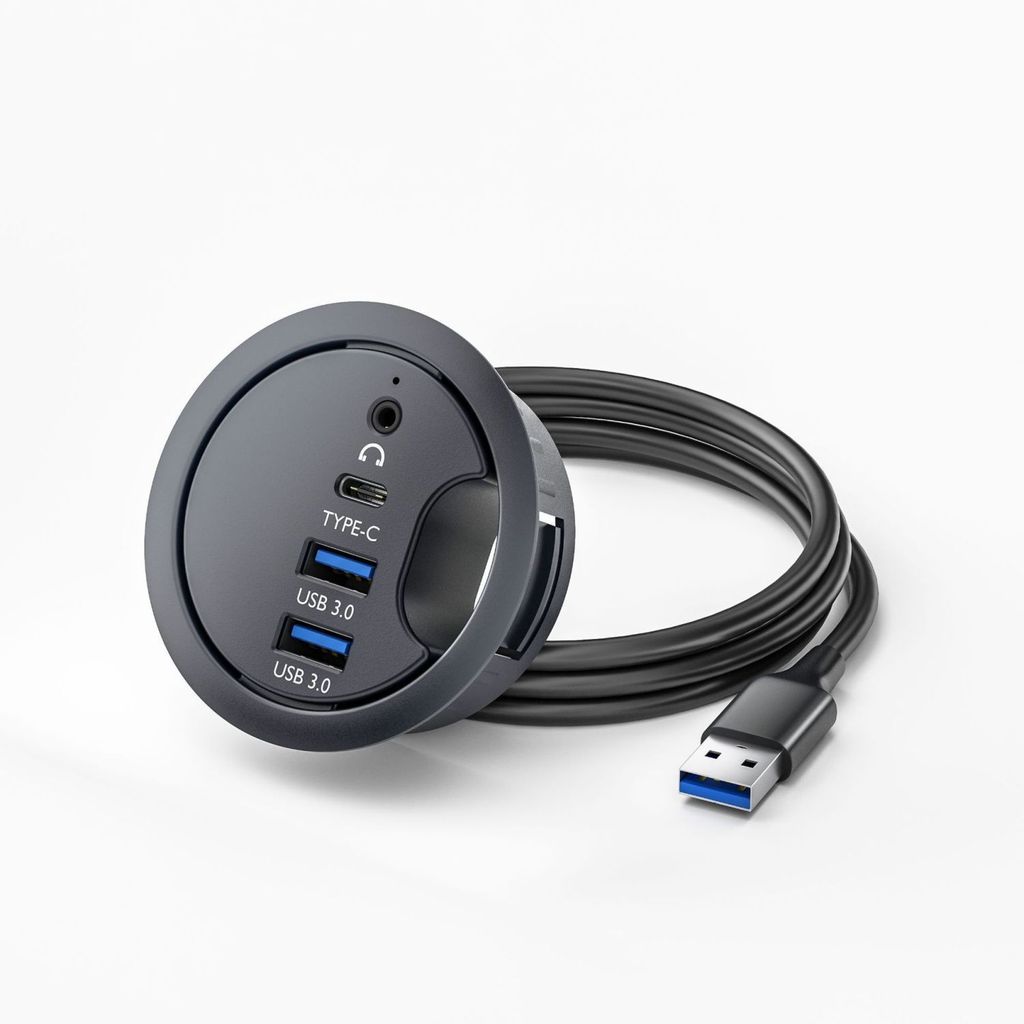 USB3.0 Docking Station Để Bàn Loại Lỗ usb hub Docking Station Máy Tính SD / TF Đầu Đọc Thẻ Nhớ Docki