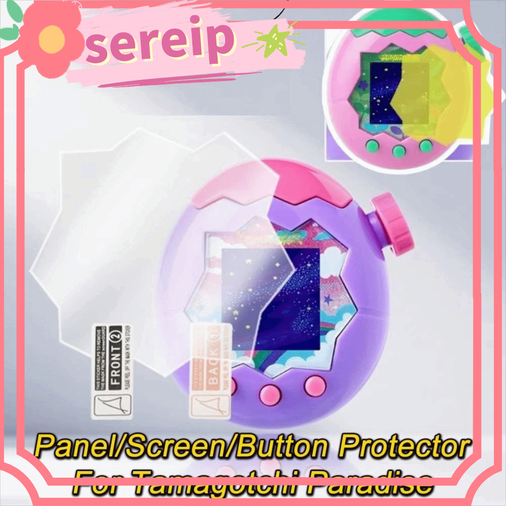 SEREIP 1 / 3 Phim bảo vệ màn hình, Vỏ bảo vệ bảng màu vàng TPU chống trầy xước HD, Bảo vệ màn hình m