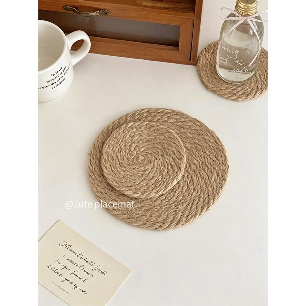 Tay thấm hút Coaster Trà Coaster Coaster Coaster Đĩa cà phê Coaster Chống bỏng Tấm cách nhiệt Pla