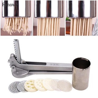 Máy ép mì Fonowx Di động hạng nặng Tiện ích nhà bếp chuyên nghiệp với khuôn mì Máy làm mì cho gia đình Nhà bếp gia đình