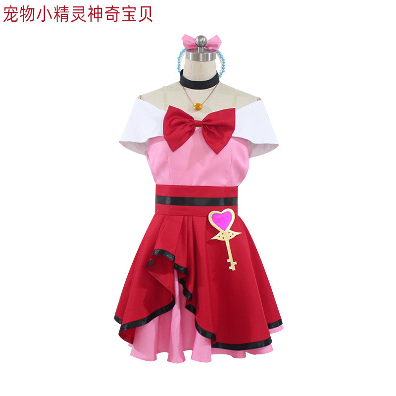 PokeMon Pocket Monsters X Serena Cos Quần Áo Anime Cosplay Váy Nhập Vai