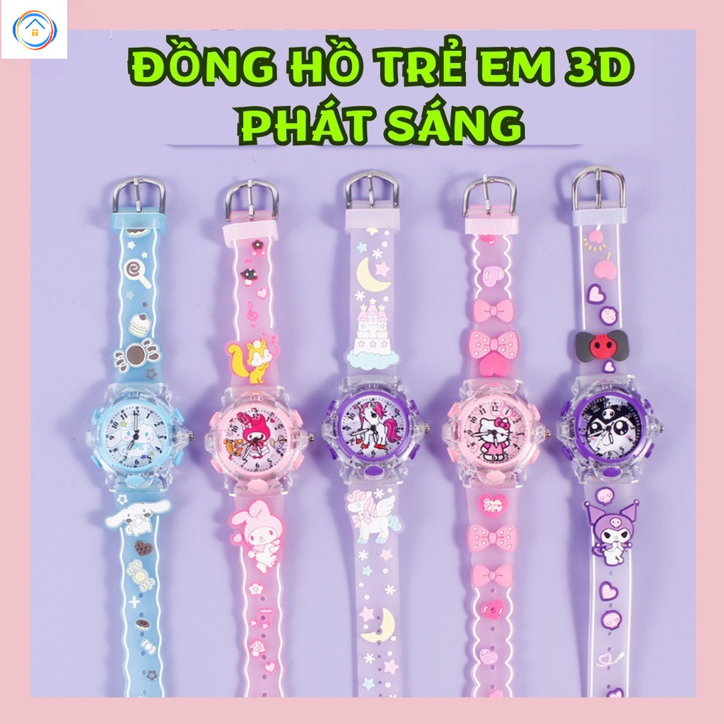 Đồng hồ thạch anh hoạt hình, dễ thương và đẹp, chính xác và bền, thích hợp làm quà tặng cho trẻ em