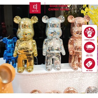  GẤU BEARBRICK Size 50cm Ống Heo Tiết Kiệm Tượng Gấu Mô Hình Bearbrick Decor Nhà Cửa Quà Tặng Cao Cấp - HDECOR 