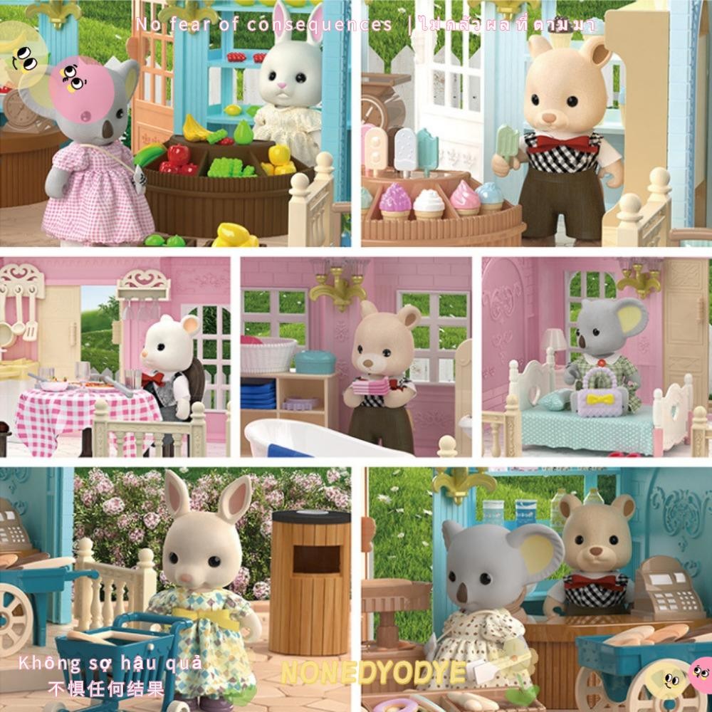 Búp bê nhồi bông NONEDYODYE, Búp bê Koala sang trọng gấu trúc Koala, Gấu hoạt hình dễ thương Mặc quầ