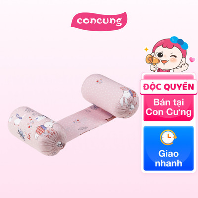 Gối chặn sơ sinh Animo B2203_HV008 - Hồng