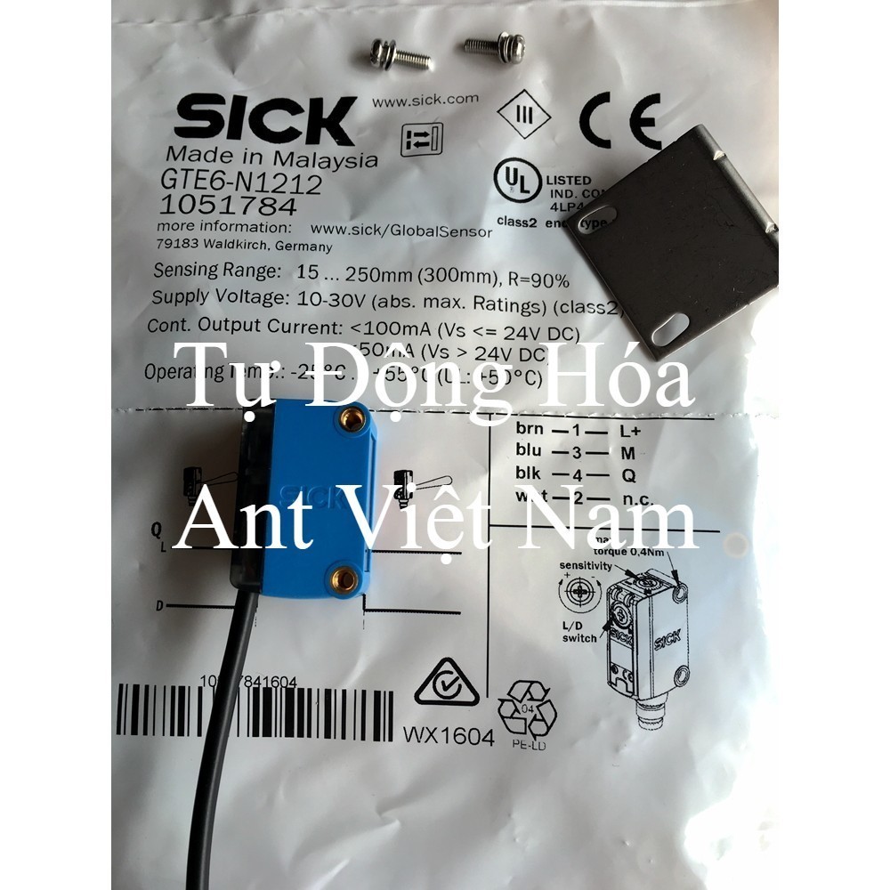 GTE6-N1211 Công Tắc Quang Điện SICK  Hoàn Toàn Mới , GTE6-N1212 Giả Một Trả Mười