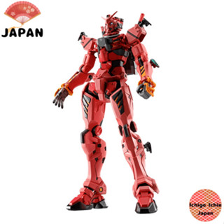 TAMASHII NATIONS METAL ROBOT TAMASHII <SIDE MS> Mobile Suit Gundam GQuuuuuuX (Đọc: Zīkuakusu) Gundam đỏ khoảng 155mm, làm bằng ABS, die-cast và PVC, mô hình chuyển động đã sơn.