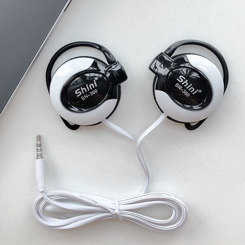 remai#Universal Phone Earphone Cable OPPO Huawei vivo Ear-mounted Computer Subwoofer Cute Sports K G