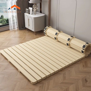   HOẢ TỐC  Giường Pallet Cuộn Gấp Gọn Tiện Lợi Hàng Bản Dày Đẹp Gỗ Thông Nhập Khẩu - Tranhviet247 