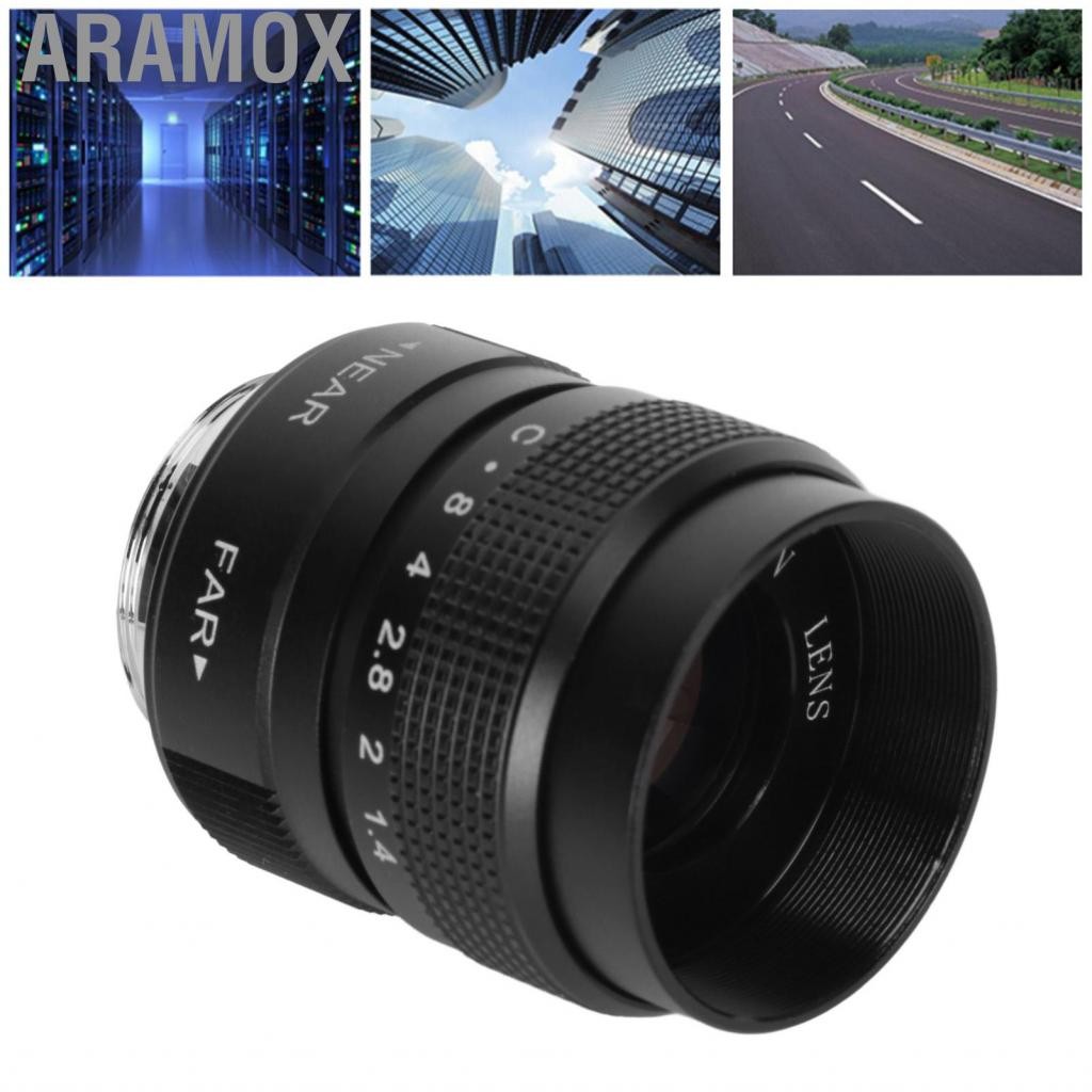 Aramox Pomya 25 mm F1.4 Hướng dẫn sử dụng khẩu độ lớn CCTV LENS MFT MFT cho cửa hàng hỗ trợ M43 Nhà 