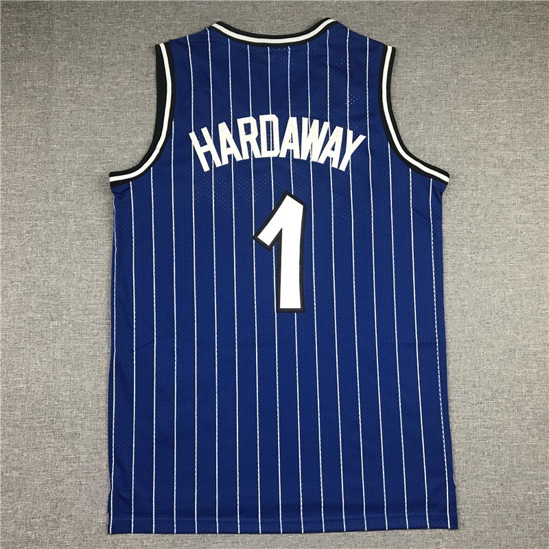 [9 phong cách] Áo bóng rổ sọc xanh NBA Jersey Orlando Magic số 1 HARDWAY