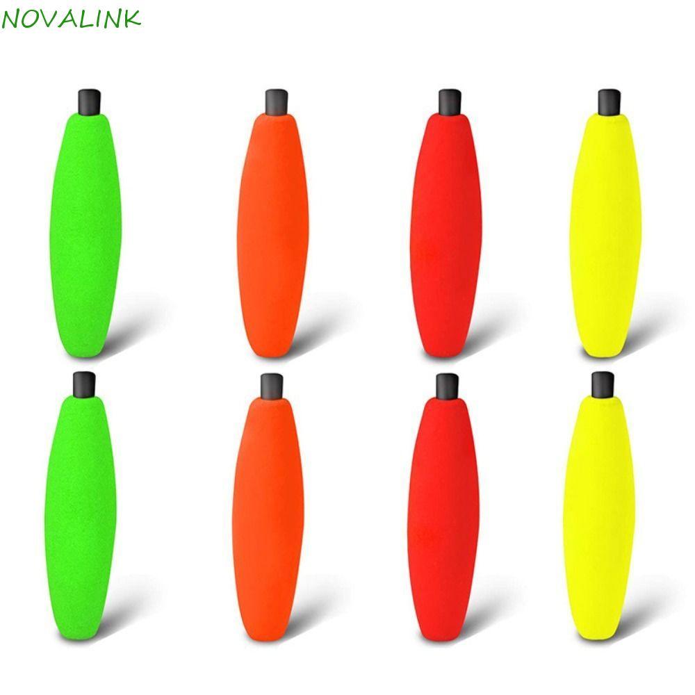 NOVALINK 10 Chiếc Câu Cá Dài Đúc, Nhẹ Xốp Cứng Xì Gà Nổi, Phao Nổi Độ Cứng Cao Phao S M L XL Xốp Pha