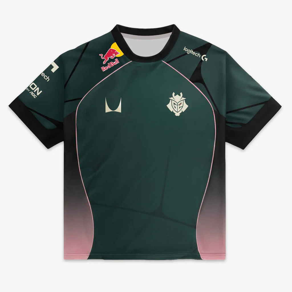 2026 Mới G2 Jersey Thể Thao Điện Tử CS2 LOL GIÁ TRỊ Nam Xanh Câu Lạc Bộ Áo Phông Uniofrm