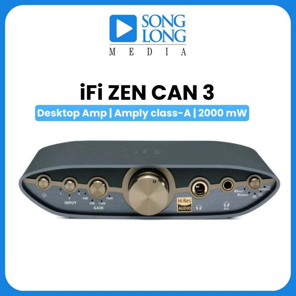 Thiết bị giải mã âm thanh iFi Zen Can 3 - Chính hãng phân phối