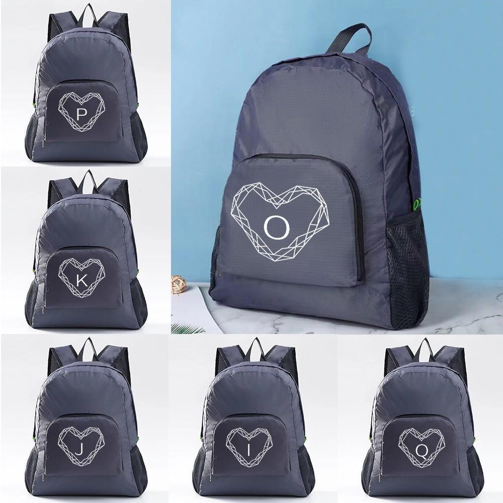 Lightweight Foldable Backpack Women Ladies Backpack Large-Capacity Travel Backpack School Season Dia