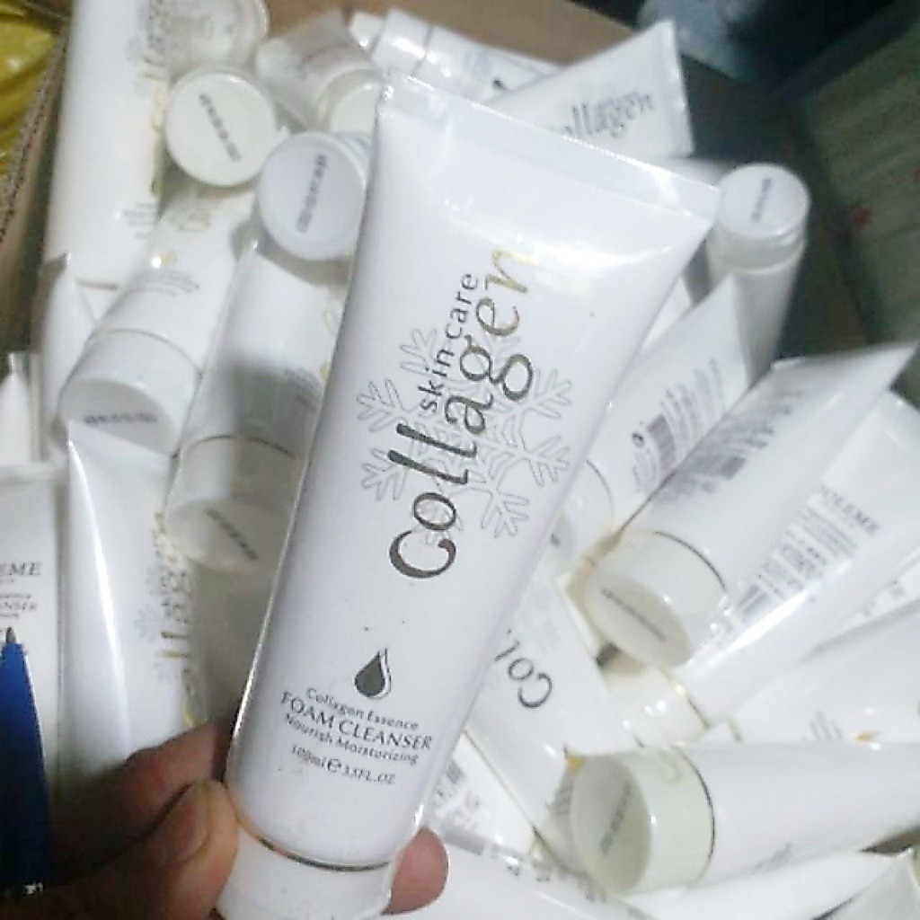 Sữa rửa mặt collagen skin care Hàn Quốc 100g ( hàng chuẩn)