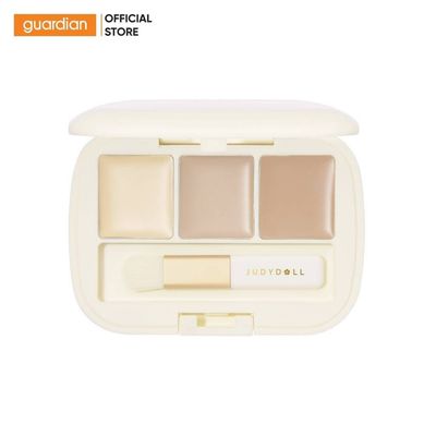 Bảng Che Khuyết Điểm Judydoll Three-Color Concealer Palette 2,7G