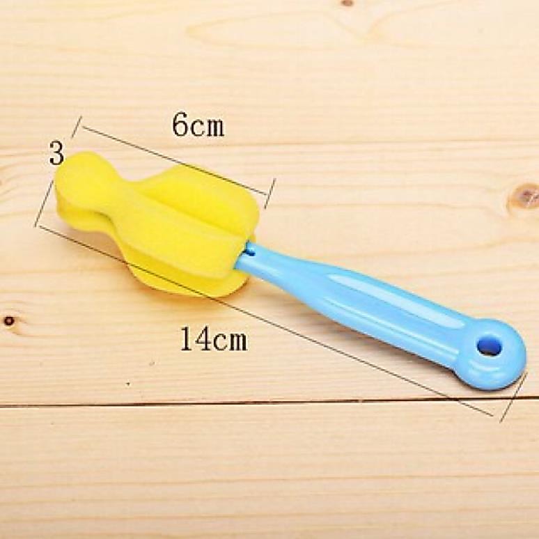 Chổi Mút Cọ Núm Ty Bình Sữa (Loại đầu bông)