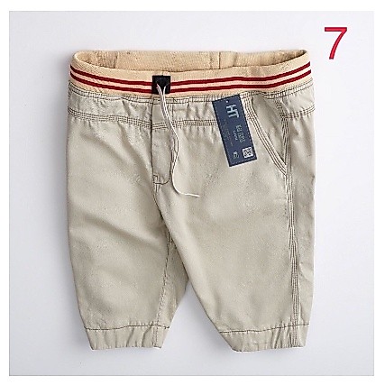 Quần short kaki lưng thun vải giản cao câp