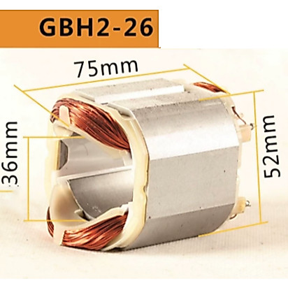 Sườn máy khoan bê tông Stator Bosch 2-26 model Bosch GBH 2-26 DRE  Bosch GBH 2-26 RE  Bosch GBH 2-26