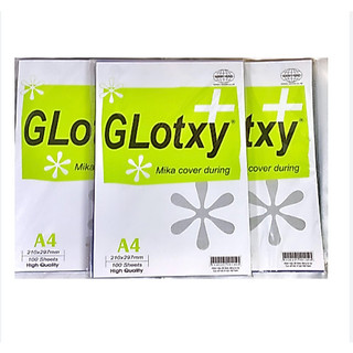 Bìa bóng kính, bìa Mika Glotxy, Ban Mai A3, A4 (100 tờ/tập)