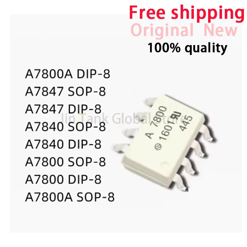 5 Chiếc A7747 A7840 A7800 A7800A HCPL-A7840 SOP-8 DIP-8 IC Chip Còn Hàng