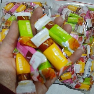 Bán sỉ 1kg Kẹo Dẻo vị hoa quả mix vị thơm ngon, bánh kẹo tết