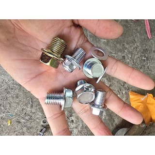 Ốc xã nhớt xe máy 12-13-14-15 (10 Con) Loại tốt