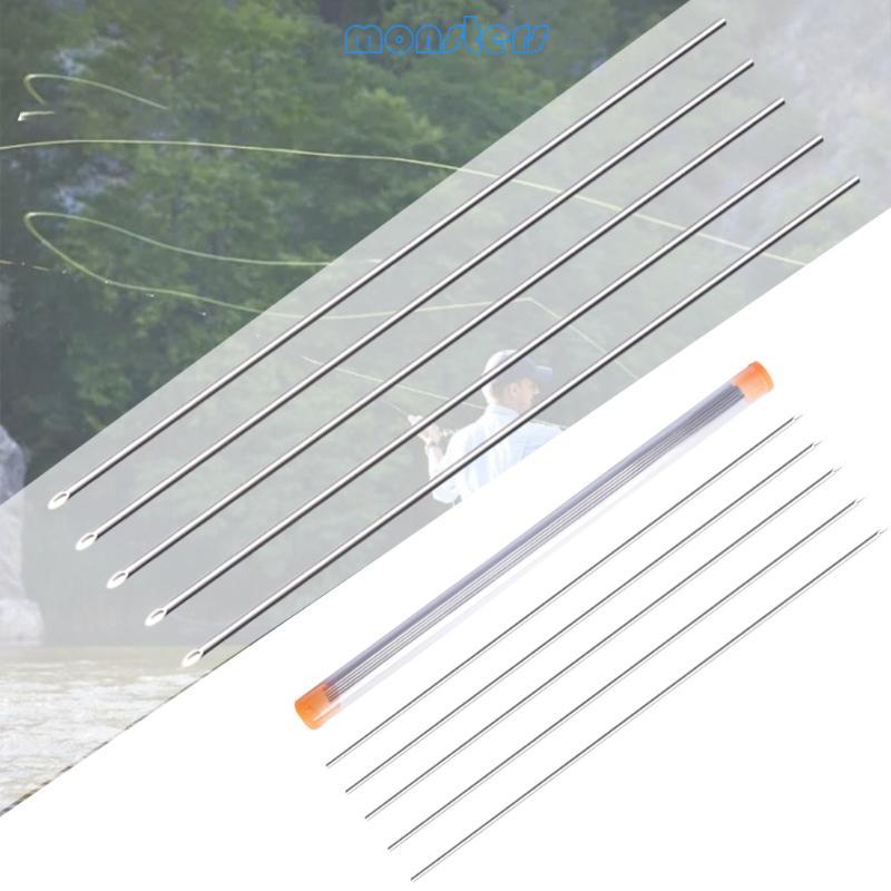 Mon 5 Chiếc Mồi Kim Khoan Rỗng Giun Đất Móc Kim Câu Cá