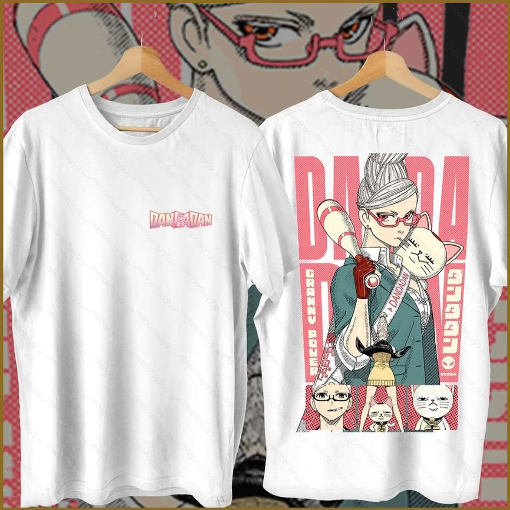 DAN DA DAN 220g áo thun cotton dày Seiko Ayase Momo Ayase Okarun Áo thun ngắn tay