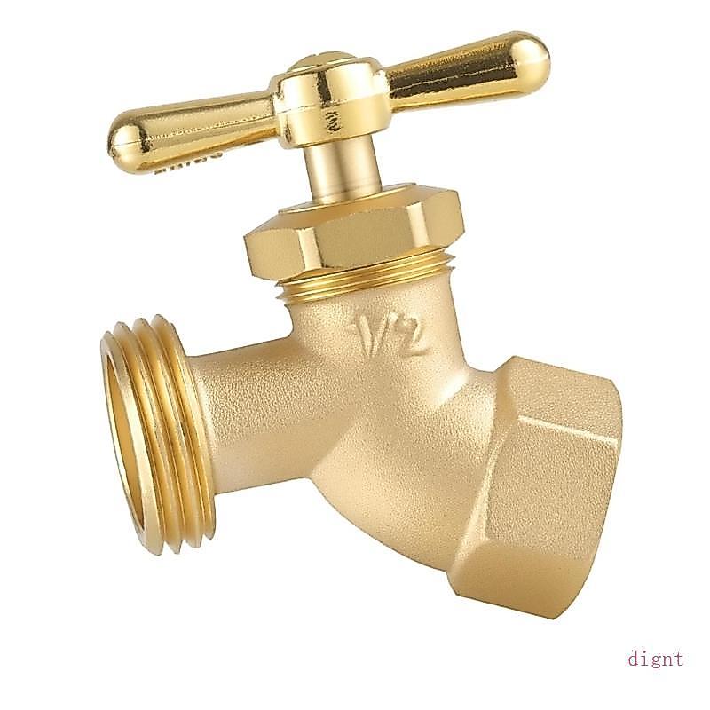 DY 1 2Inch X 3 4Inch Vòi nước ngoài trời bằng đồng thau hạng nặng Spigot 1 2Inch