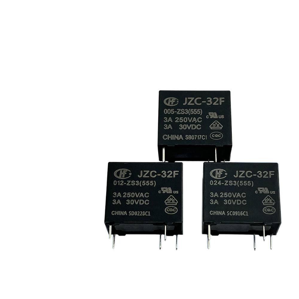 2 CHIẾC HF JZC-32F-012-ZS3 Máy Phát Điện Macro Chính Hãng JZC-32F-024-ZS3 005 5PIN 5V12V 9V 24V 5A M