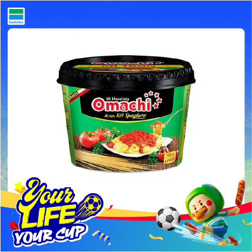 Mì Trộn Xốt Spaghetti Omachi 105G