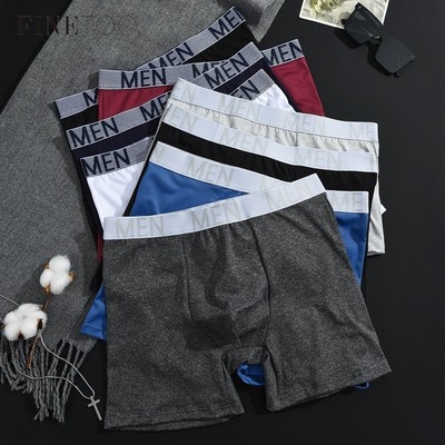 Quần Lót Nam Boxer Dài Cotton - Phong Cách Hiện Đại