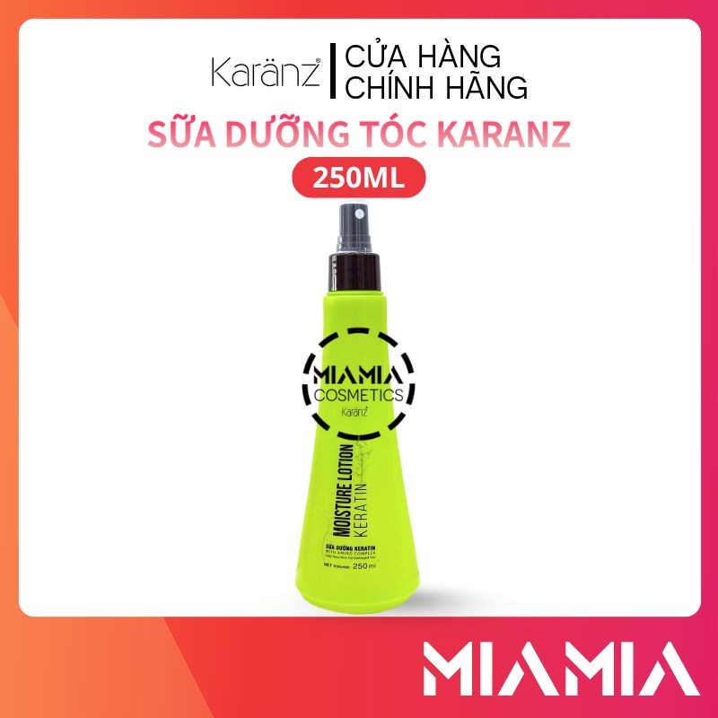 Xịt Dưỡng Tóc Karanz Keratin Moisture Lotion Phương Nghi 250ml Chính Hãng - Miamia