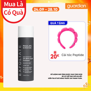 Dung Dịch Loại Bỏ Tế Bào Chết Paula' Choice Skin Perfecting 2% BHA Liquid Exfoliant 118ml